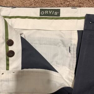 Orvis mens chinos size 34
